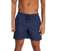 JP 1880 Short de Bain imprimé intégral pour Homme, Bleu Nuit Mat, 4XL