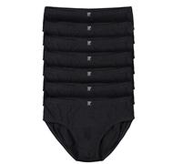 JP 1880 Slip lot de 7, Noir, 9 Homme