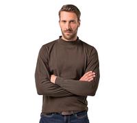 JP 1880 T-Shirt à Manches Longues JP Aware Basic, Finition FLEXNAMIC®, Coton Bio certifié GOTS, Jusqu'au 8 XL Marron foncé 4XL 842839117-4XL