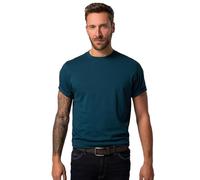 JP 1880 Hommes Grandes Tailles L-8XL T-Shirt Basic en Coton peigné, col Rond - Jusqu'au 8 XL pétrole foncé 8XL 702558756-8XL