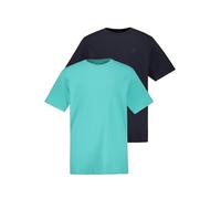 JP 1880 T- Shirts, Basique, Lot de 2, col Rond, jusqu'à 8XL, Vert Olive, XL Homme