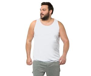 JP 1880 Tanktop, Bauchfit, Spezialschnitt, BIS 8XL débardeur, Blanc Neige, XXL Hommes