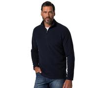 JP 1880 Troyer, Fleece, Stehkragen, Zipper Maillot de survêtement, Bleu Marine, XXL Homme