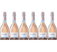 JP Chenet - Free Sparkling Pinot Noir Vin rosé pétillant sans alcool - Sans arômes ajoutés, goût authentique - Origine : France (6 x 0.75 L)