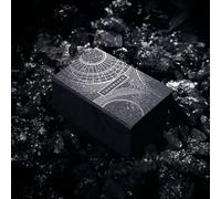 JP GAMES LTD Arthur Wang Deck de tarot de luxe noir véritable - Magnifique deck de qualité supérieure, bords peints à la main, imprimé aux États-Unis, adultes 14 ans et plus