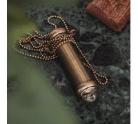 JP GAMES LTD Mini kaléidoscope en laiton fait à la main de 5 cm - Fabriqué en Israël par Roy Cohen