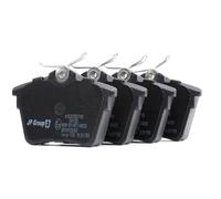 Plaquettes de frein Essieu arrière 4163700710 JP GROUP pour CITROËN PEUGEOT
