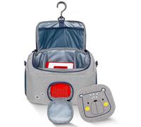 JP Journey Sac Toniebox pour garçon,pour figurines et boîte dans la voiture et pour le voyage, 6 l, Sac à bandoulière avec compartiments intérieurs flexibles et ouverture du haut-parleur