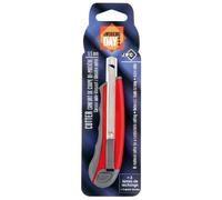 JPC - 1 CUTTER PLASTIQUE BI-MATIERE, 9,5mm + 3 LAMES/LS