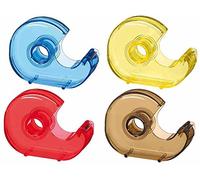 JPC 25055 Escargot ABS Dévidoir Lame Acier Ruban 19 mm x 33 m Couleurs Assorties