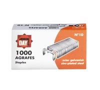 JPC Boite de 1000 agrafes n°10 galvanisées