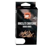 Jpc Bracelets Caoutchouc, Nature, 150 X 10 Mm, 100 G