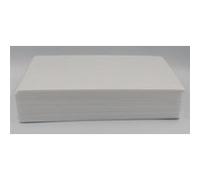 Jpc - Carton mousse - carton plume lot 20 plaques epaisseur 3 mm - A4 -21x29.7 - blanc - couleur:Blanc G