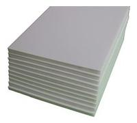 Jpc - Carton mousse - carton plume lot 30 plaques A4 épaisseur 10 mm - 21x29.7 - blanc - couleur:Blanc G