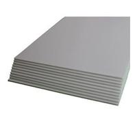 Jpc - Carton mousse - carton plume lot 80 plaques A4 épaisseur 3 mm - 21x29.7 - blanc - couleur:Blanc G