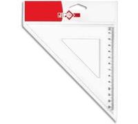 Jpc créations 954545 equerre 45° 24 cm transparent G