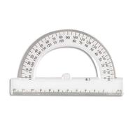 JPC Créations 957145 Rapporteur 180° 12 cm Transparent