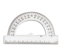 Jpc créations 957145 rapporteur 180° 12 cm transparent 31488 G