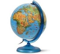 Jpc créations globe terrestre 25 cm bleu 464412 Bleu G