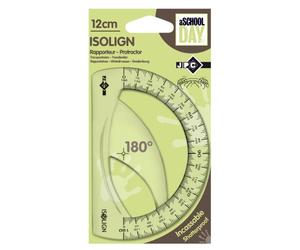 JPC Créations Isolign Rapporteur 12 cm Transparent