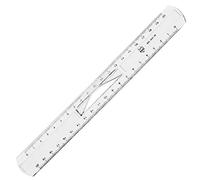 JPC Créations Isolign Règle Double décimètre Transparent