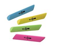 JPC CREATIONS Lot de 6 Gommes sans PVC triangulaire 81 x 14 x 14 mm Coloris Aléatoire
