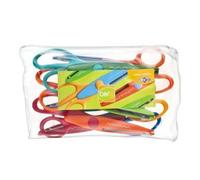 JPC Créations Pochette de 6 ciseaux 16 cm – coloris assortis