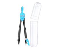 JPC Lot de 3 Compas métal spécial trousse avec étui plastique