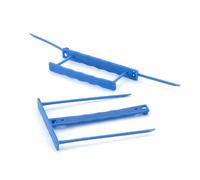 JPC Lot de 50 relieurs plastique pour archive entraxe 80 mm Capacité 8 cm