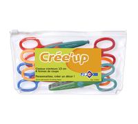 Jpc Pochette De 6 Paires De Ciseaux Cranteurs 13 Cm