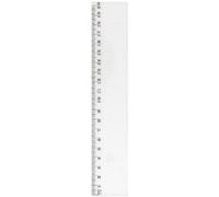Jpc règle plastique plate 20 cm 950245 G