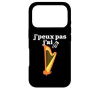 J'peux Pas Blague ou Humour Harpe Drôle pour Fier Harpiste Coque pour iPhone 17 Pro