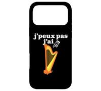 J'peux Pas Blague ou Humour Harpe Drôle pour Fier Harpiste Coque pour iPhone 17 Pro Max
