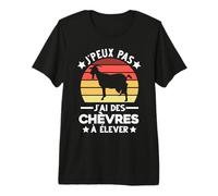 J'peux Pas des Chèvres à J'Ai Elever chèvre T-Shirt Haut de Gamme