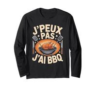 J'Peux Pas J'ai BBQ - Amoureux du Barbecue Saucisson BBQ Manche Longue
