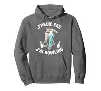 J'Peux Pas J'ai Bowling Humour Cadeau Drôle Ados Bowling Sweat à Capuche