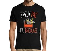 J'peux Pas J'Ai Bricolage | T-Shirt Homme Humour/Fun/Drôle Collection bricoleurs et bricoleuses Qui manient Les Outils à la Perfection M