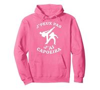 J'Peux Pas J'Ai Capoeira Cadeau Drôle Capoeira Danseur Sweat à Capuche, Unisexe pour Adultes, Rose Vif, S