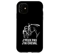 Jpeux Pas Jai Cheval Funny Horse Riding Coque pour iPhone 11