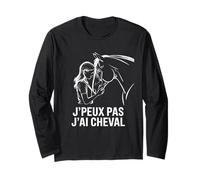 Jpeux Pas Jai Cheval Funny Horse Riding Manche Longue