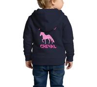 J'Peux Pas J'ai Cheval Rose Équitation Veste À Capuche Enfant Premium