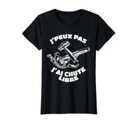 J'Peux Pas J'Ai Chute Libre Cadeau Skydiving Parachutisme T-Shirt Graphique avec Valeur