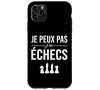 J'Peux Pas J'Ai Échecs échiquier Joueur d'Échecs Chess Drôle Coque pour iPhone 11 Pro Max