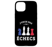 J'Peux Pas J'Ai Échecs échiquier Joueur d'Échecs Chess Drôle Coque pour iPhone 15 Plus