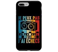 J'Peux Pas J'Ai Échecs échiquier Joueur d'Échecs Chess Drôle Coque pour iPhone 7 Plus/8 Plus