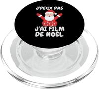 J'Peux Pas J'Ai Film De Noël Humour Joyeux Noël 2025 PopSockets PopGrip pour MagSafe