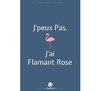 J'peux Pas, J'ai Flamant Rose: Carnet de notes original et drôle pour passionné du flamant rose