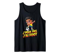 JPEUX Pas Jai Foot Funny Soccer Kid Cartoon Débardeur