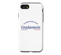J'Peux Pas J'Ai Gendarmerie Humour Métier Gendarme Coque pour iPhone SE (2020) / 7/8