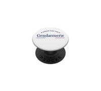 J'Peux Pas J'Ai Gendarmerie Humour Métier Gendarme PopSockets PopGrip Adhésif